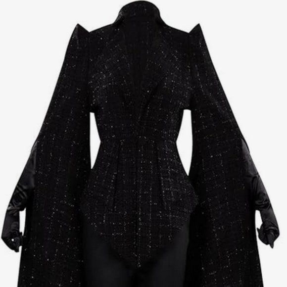 Pexlaxy Jackets & Blazers - Womens Medieval Coat Jacket Cruella, Small
